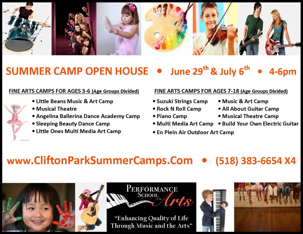 Summer Camp Open House Flyer-Large